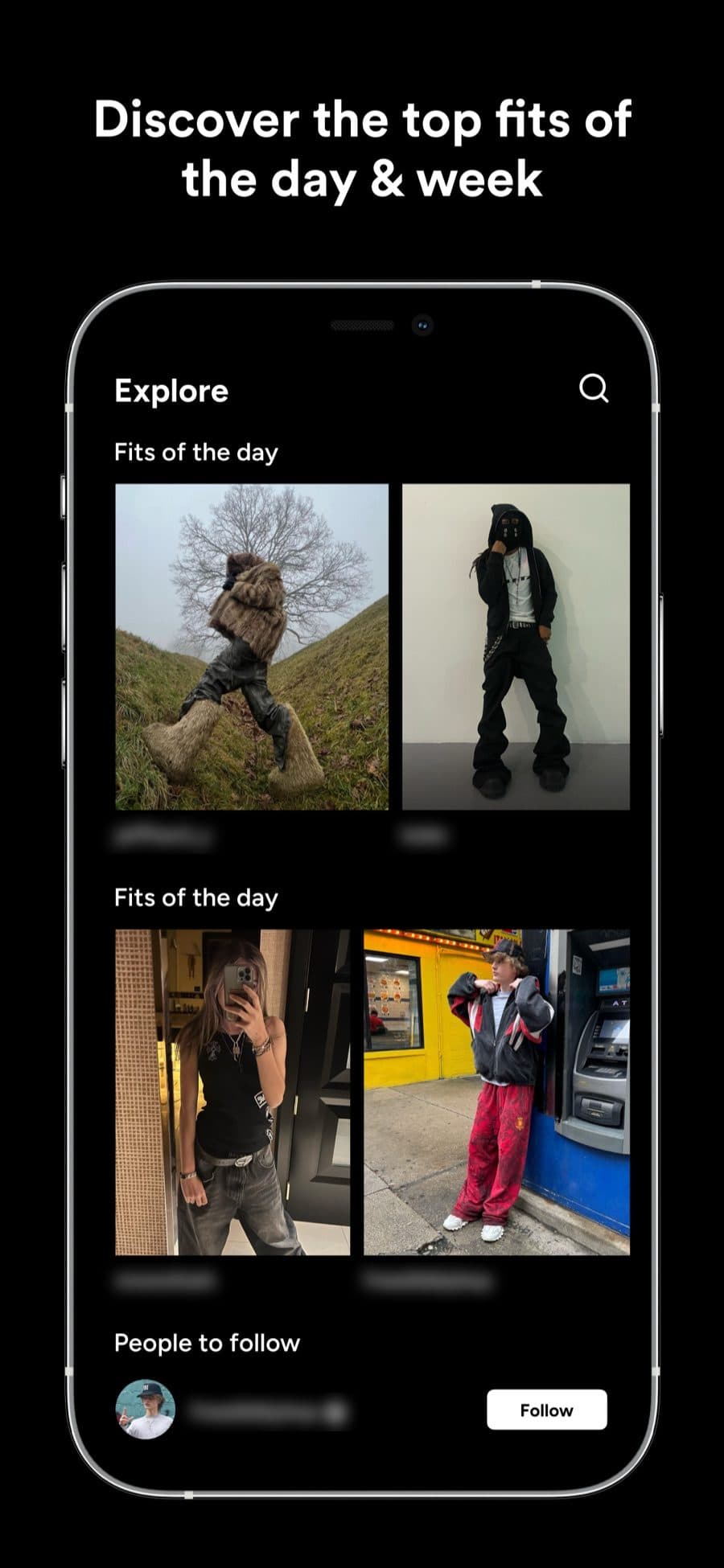 Discover the top fits of the day and week: Explore